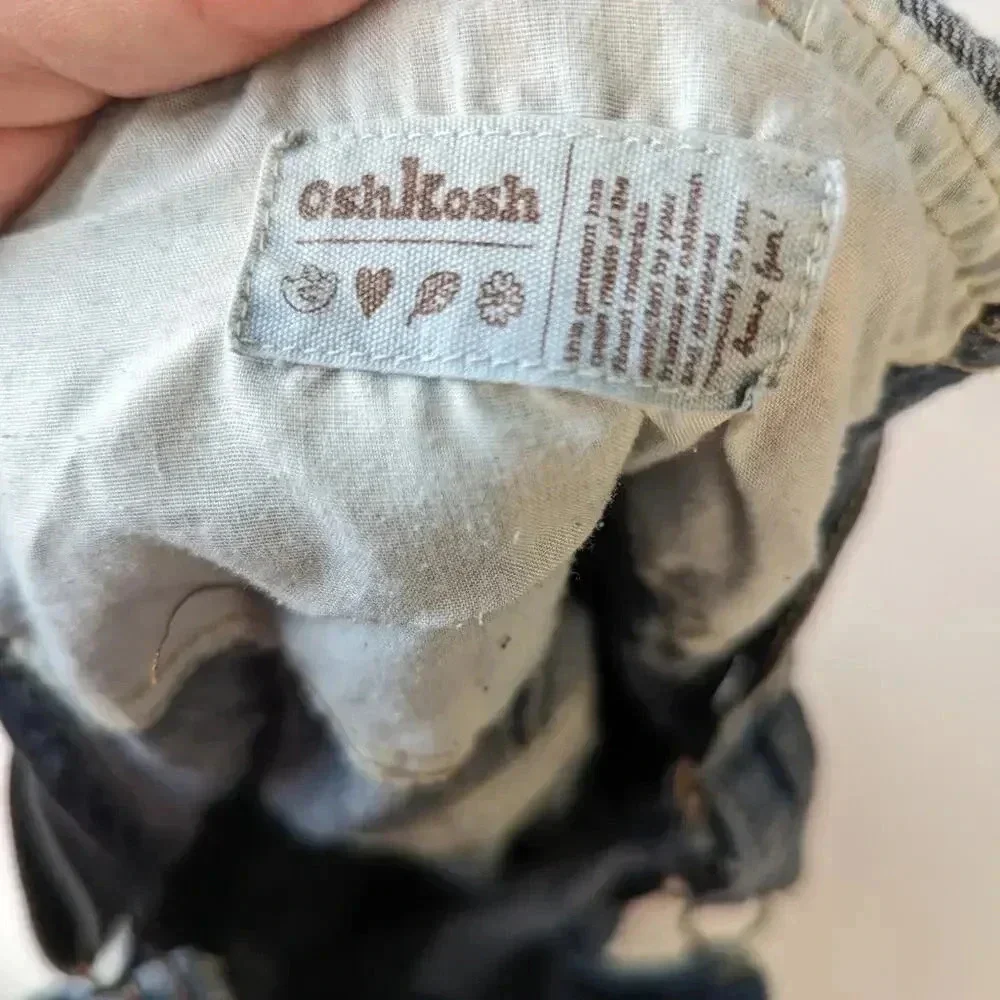 Osh Kosh Jean Overall Dress / 6X